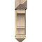 Ekena Millwork Balboa Arts and Crafts Rough Sawn Bracket w/ Offset Brace, Douglas Fir, 8"W x 22"D x 30"H BKT0806X22X30BOA03RDF - alternate 3